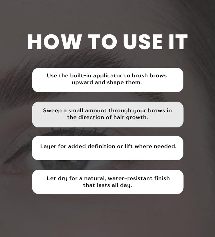Eyebrow Gel Styler - 3 Pack Bundle by Ebin New York