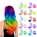 10 Colors Temporary Hair Chalk Set - Washable Neon Hair Dye for Kids