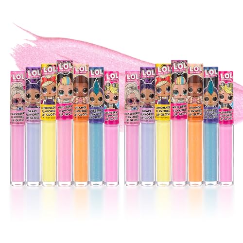 L.O.L. Surprise! 14pc Lip Gloss Set - Flavored Party Favors