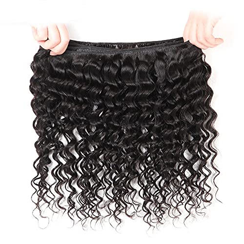 Water Wave Human Hair Bundles 26 28 30 Inch 3pc