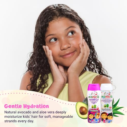 Kanica Avocado & Aloe Shampoo Conditioner Set, Paraben Free