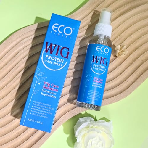 AKBAN Wig Hair Care Spray for Synthetic & Natural Wigs – Anti-Frizz, Hydrates & Shine