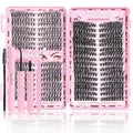DIY Eyelash Extension Kit - 560 Pcs Natural Cluster Lashes 9-16mm