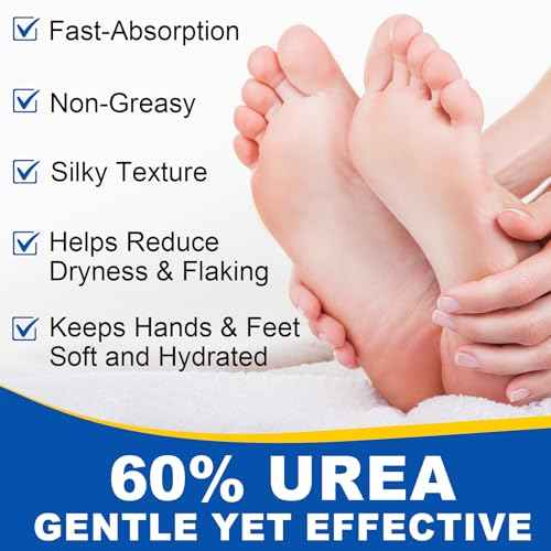 60% Urea Foot Cream Stick with 2% Salicylic Acid,Foot Care Cream Moisturizer for Dry Cracked Feet, Knees, Elbows, Hands,Moisturizes and Hydrates the Dry Skin,Callus Remover&Soften Dead Skin (2)