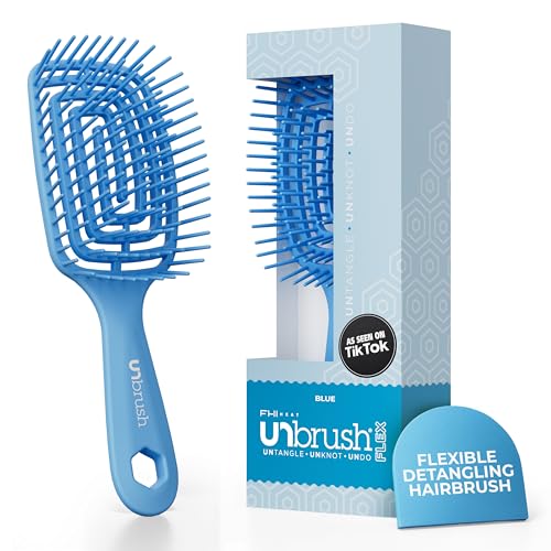 FHI Heat UNbrush Flex Detangling Brush | Pain-Free Hair Detangler
