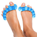 YogaToes¢ç Classic for Women - Small Fits 7 and up Sapphire Blue: Toe Stretcher & Toe Separator. Fight Bunions, Hammer Toes, Foot Pain & More!