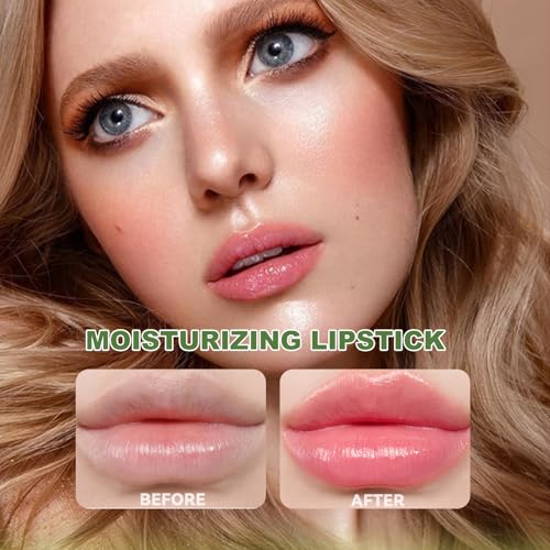 6Pcs Velvet Matte Lipstick Set, High Pigmented Long-Lasting Waterproof Lip Stick Non-Stick Cup Not Fade Lip Balm Makeup Gift Kit for Girls and Women