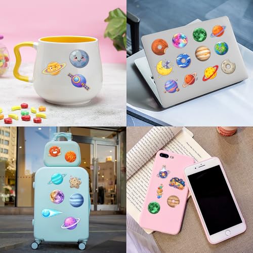 96 Pcs Space Temporary Tattoos for Kids - Planetary Party Favors