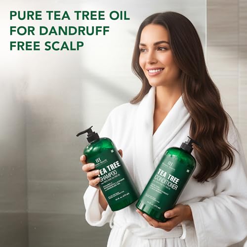 Tea Tree Shampoo and Conditioner Set - 16 fl oz Duo