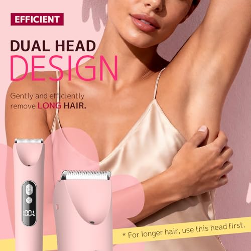 CoolHair Bikini Trimmer for Women - Electric Razor for Sensitive Skin
