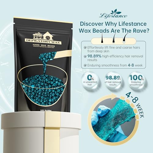 Lifestance Hard Wax Beads 1lb + 2.5lb Hard Wax Beads