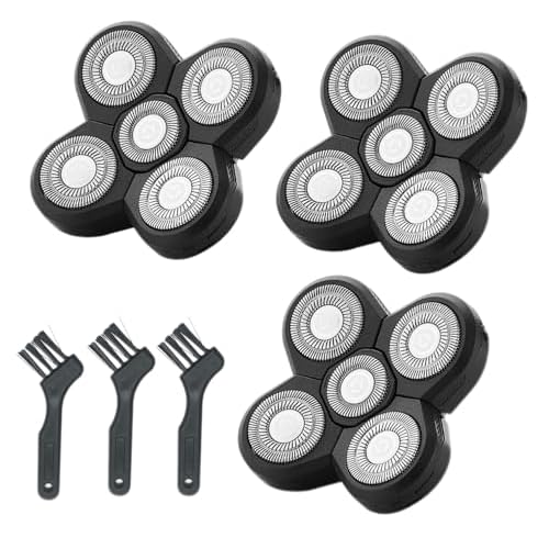 3PCS Fre*bi*d Shaver Heads - Freedom Fle*Seri*s Replacement Blades for Bald Men