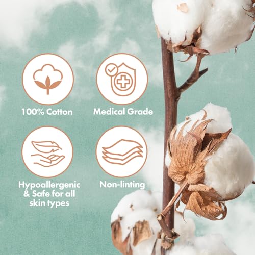 Intrinsics Premium 2" Cotton Rounds 160 Count Lint-Free Pads