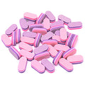 Mini Nail Buffers - 40pc Double-Sided 100/180 Grit for Acrylic Nails