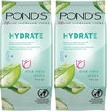 Pond's Vitamin Micellar Makeup Remover Wipes, Aloe Vera, 25 Count (Pack of 2)