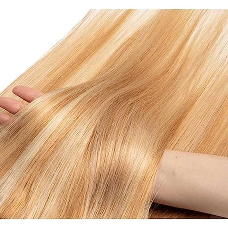 Brazilian Virgin Hair 3 Bundles 24 26 28" Honey Blonde Straight
