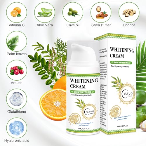 Intimate Areas Skin Lightening Cream Bleaching Cream For Body Intimate Area, Private Parts, Underarm, Knees, Elbows, Inner Thigh, Bikini Areas, Bikini Line, Skin Whitening cream 30ML