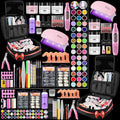 Complete Acrylic Nail Kit with 20000RPM Drill, UV Lamp & Storage Bag