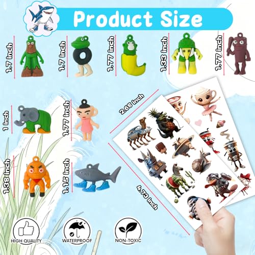 84Pcs Italian Brainrot Party Favors & Action Figures Set