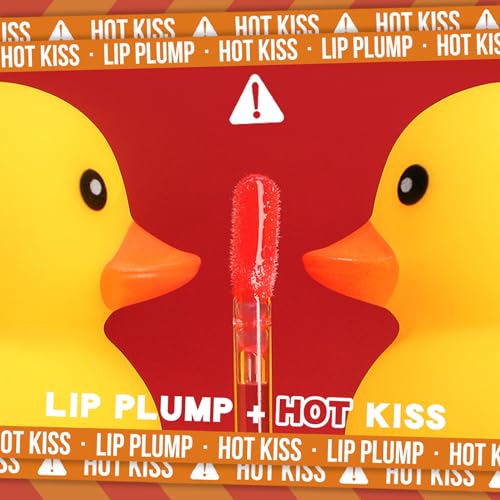 Lip Plumper Gloss Set - 3 Colors with Plumping Oil