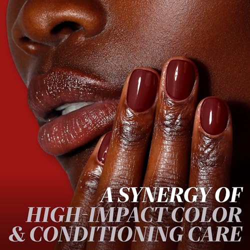 LONDONTOWN Lakur Red Nail Polish - Long-Lasting, Chip-Resistant