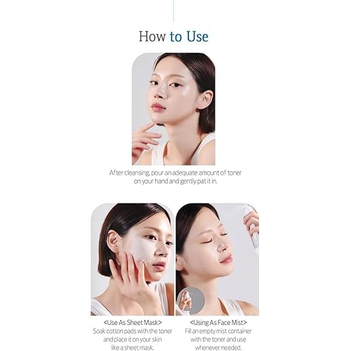 ETUDE SoonJung pH5.5 Relief Toner, Toner for Face, Hydrating Toner for Sensitive Skin, Vegan Face Toner, Panthenol, Madecassoside, Moisturizer, Korean Skin Care, Korean Toner, Beauty (6.76 Fl Oz)