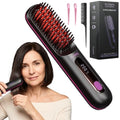 Flown Go Brush Pro - No Damage Heat Brush with USB-C Charging