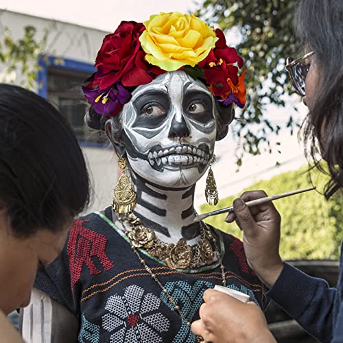 Rose Flower Headband Crown for Halloween & Day of Dead
