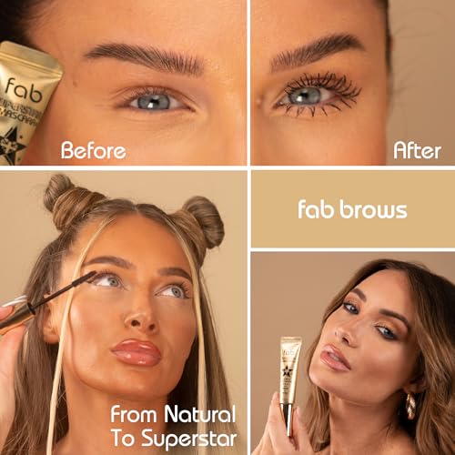 Fab Superstar Waterproof Mascara - Volumizing Black Lash Lift