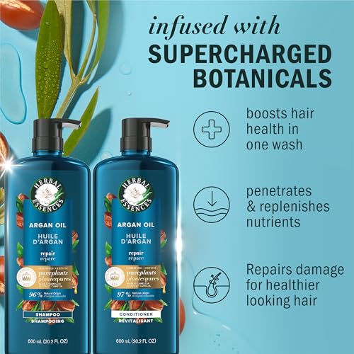 Herbal Essences Argan Oil Repair Shampoo & Conditioner Set 20.2oz