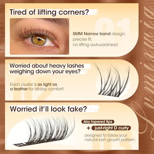 Spider Lash Clusters 8-16MM Wispy Eyelash Extensions
