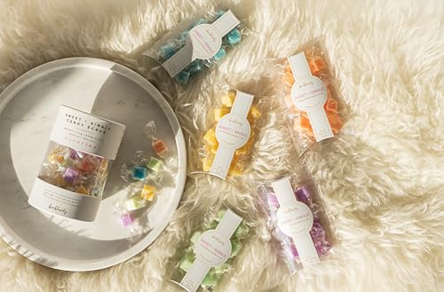 Bonblissity Sugar Scrub Cubes Exfoliating Body Scrub Set - 30 Pcs Assorted