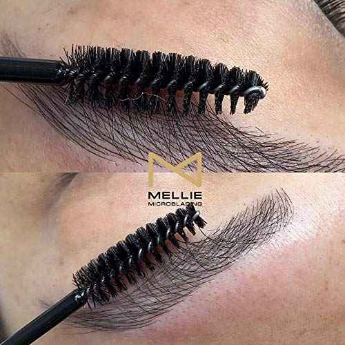 M Mellie MIcroblading PACK OF 5 - U18 NANO .15mm Disposable Microblading Pen with Pigment Sponge - Thinnest Blade On The Market NOT FOR LATEX