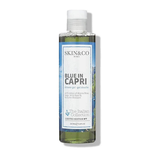 SKIN&CO Roma Blue in Capri Shower Gel, 6.8 fl. oz.