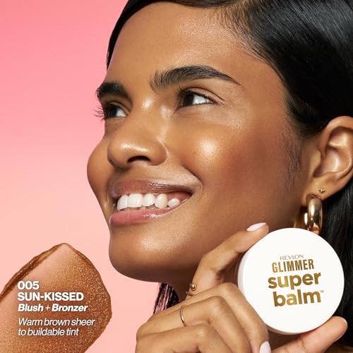 Revlon Glimmer Super Balm Multi-Use Highlighter Bronzer Blush 005