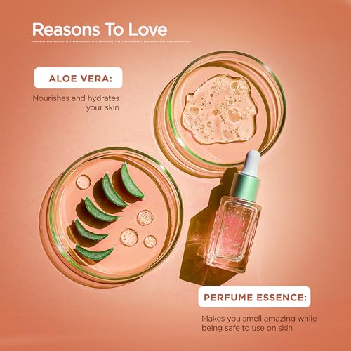 BellaVita Luxury Glam Perfume & Body Wash Combo for Women | Eau De Parfum with Jasmine, White Honey, Rose & Cedar (100ml) + Fruity Floral Shower Gel with Aloe Vera (500ml) | Gentle & Refreshing