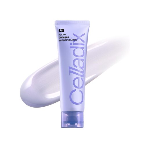 Celladix Hydro Collagen Wrapping Mask – Overnight Hydrating & Firming Peel-Off Face Mask, Vegan Collagen, Niacinamide–Pore Minimizing & Radiance Boost, Korean Skincare, 2.53 Fl Oz (Pack Only)
