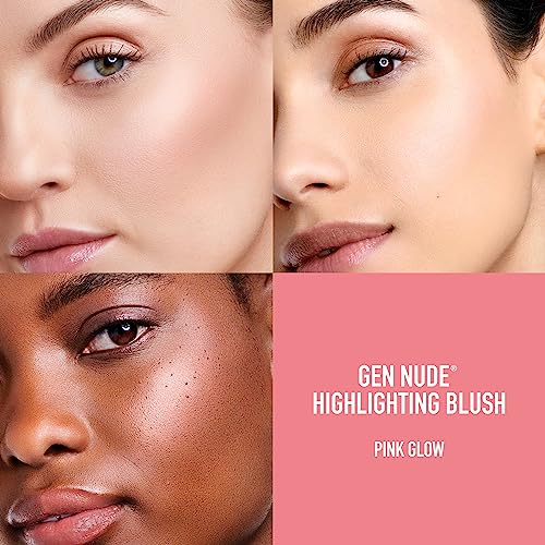 bareMinerals Gen Nude Highlighting Blush in Pink Glow, 3.2g