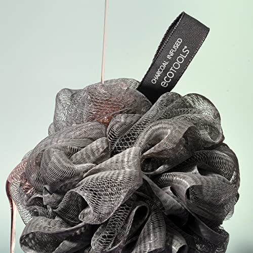 EcoTools Charcoal EcoPouf Loofah Sponge for Bath & Shower