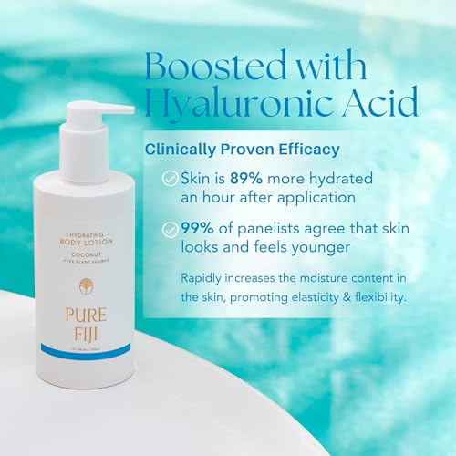 PURE FIJI Hydrating Body Lotion, Coconut (10.14 Fl.Oz /300ml)