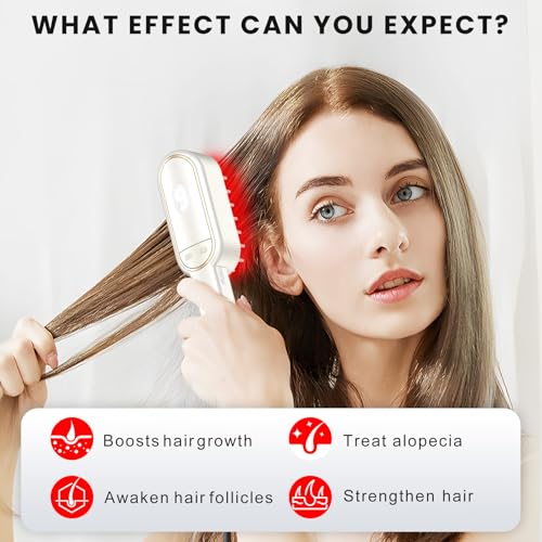 Laser Therapy Hair Growth Comb - FDA Cleared LLLT Device