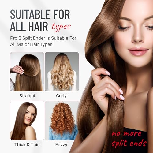 Split-Ender Pro 2 Cordless Hair Trimmer for Split Ends
