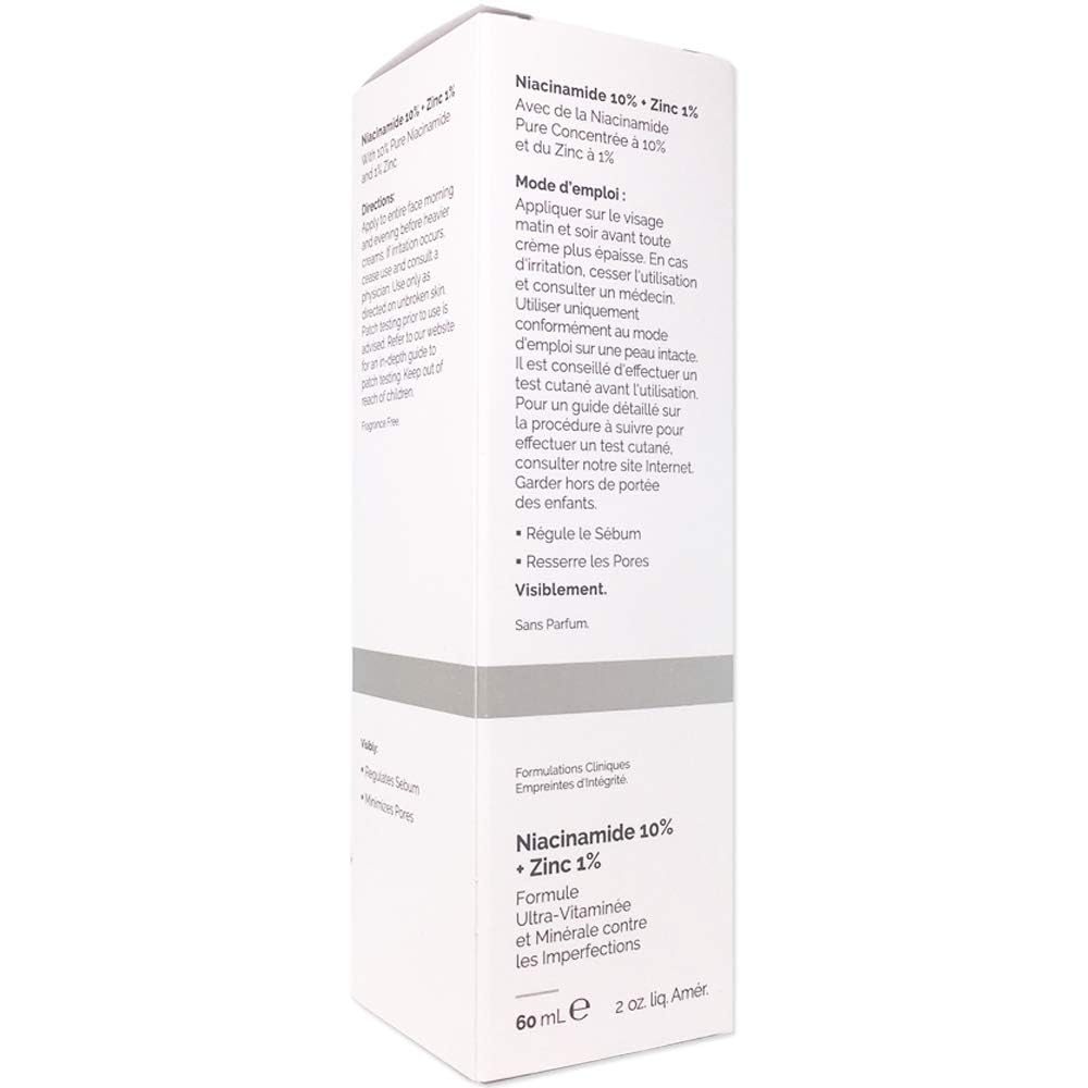 Ombrace Ordinary Niacinamide 10% + Zinc 1% - Large 60mL - 2FLoz