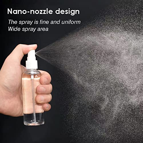 3 Pack 2.7oz Travel Spray Bottles, Mini Fine Mist Refillable