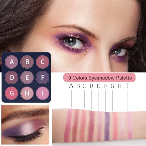 Makeup Set for Women & Teens - 15 Piece Face & Eye Kit