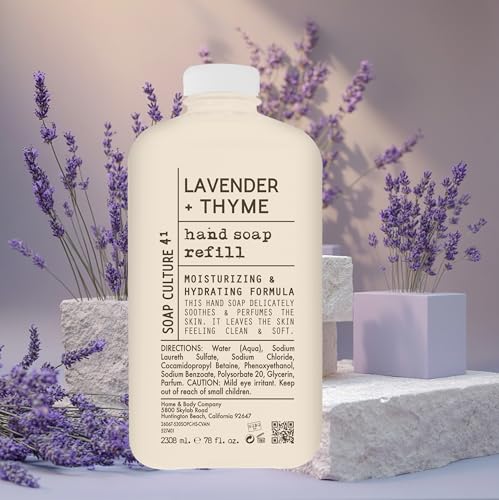 Soap Culture Hand Soap Refill 2-Pack (156oz Total) - Lavender & Coconut