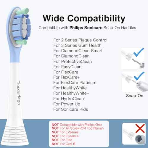 Replacement Toothbrush Heads for Philips Sonicare Replacement Heads C3,A3,G3,Electric Replacement Brush Heads for Phillips Sonicare Toothbrush C3,G3,A3,W,for Philips Sonic Care Brush,12 Pack