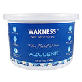 Waxness Hard Wax Tin Azulene 14 oz (400 g) ? Stripless professional Hard Wax with Azulene for Face & Body ? Made in Italy