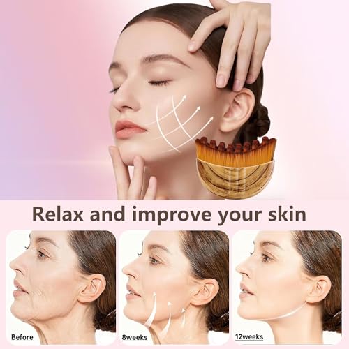 Lymphatic Face Brush 2-Pack - Facial Contouring & Drainage Massager