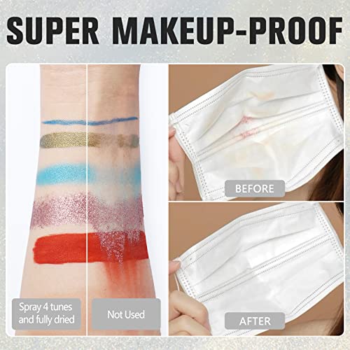 Dewy Makeup Setting Spray Shimmer Glow Finish Hydrating Illuminating Finishing Spray for face Lightweight Long Lasting Make Up Fixing Hydrate Skin for a Bright Look 3.15 Fl Oz